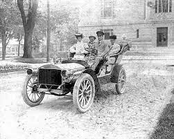 A Grand Rapids Made Austin Automobile Parked In Front Of The Ryerson Library 1905 Grand Rapids Pure Michigan Automobile Advertising