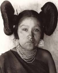 A portrait of a Hopi girl