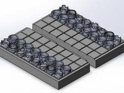 Game Of Thrones Chess Set Stlfinder Westeros characters include jon snow as king, daenerys.