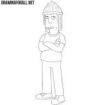 How To Draw A Stove Drawingforall Net First draw a vertical line down the middle of the face. how to draw a stove drawingforall net
