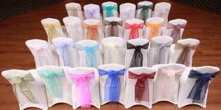 Organza Chair Sashes Contact Abc Rentals Special Events To Rent Items For Your Wedding Or Special Event Siouxfallsweddi Abc Rental Chair Covers Chair Sashes