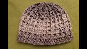 The Waffle Stitch Hat Crochet Tutorial Youtube Great Guy Hat Crochet Tutorial Crochet Tutorial Youtube Waffle Stitch