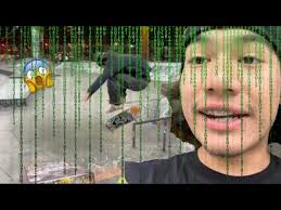 Skateboarding In The Matrix!