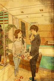 25 Heartwarming Illustrations What Love Should Look Like Puuung Love Is Love Illustration Korean Artist
