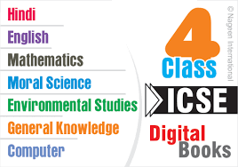 Icse Digital Ebooks For Class 4 All Subjects School Of Educators