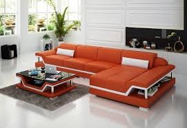 San Marco Italian Leather Sectional Goruntuler Ile