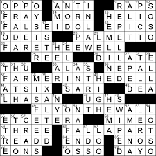 Maybe you would like to learn more about one of these? La Times Crossword 7 Apr 21 Wednesday Laxcrossword Com