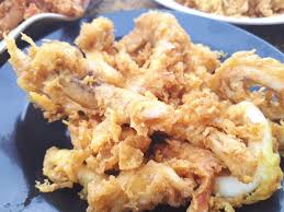Sotong celup tepung warung pok nong tempat makan best di terengganu. Firdausy Seafood Corner Ikan Celup Tepung Ict Tepi Pagar Airport Tok Jembal