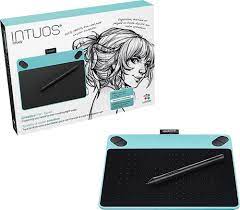 Wacom Intuos Draw Small Pen Tablet Mint Blue Ctl490db Best Buy Wacom Intuos Art Wacom Intuos Pen Tablet