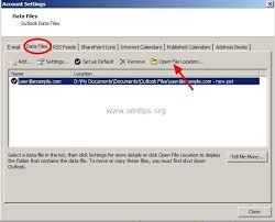 This will help you to migrate outlook data on new computer. How To Backup Outlook Data Mail Calendar Contacts Tasks In Outlook 2016 2013 2010 2007 Or 2003 Wintips Org Windows Tips How Tos