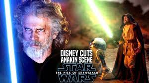 Disney Cuts Hayden Christensen Scene From The Rise Of Skywalker Star Wars Episode 9 Youtube