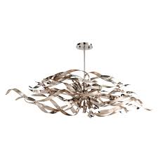 Graffiti Linear Chandelier By Corbett Lighting 154 56 Corbett Lighting Linear Chandelier Pendant Lighting