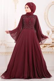 Tesetturlu Abiye Elbiseler Tesetturlu Abiye Elbise Tas Islemeli Bordo Tesettur Abiye Elbise 4675br Elbise Elbiseler Giyim