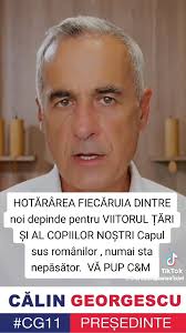 Un om simplu ,, Călin Georgescu ‘’