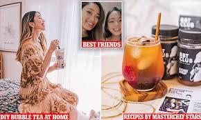 Fast forward 12 months, the friends have since made $ … fast forward 12 months, the friends have since made $ … Pamela Yip And Jenny Le Launch Bubble Tea Club Business Selling Diy Kits Daily Mail Online
