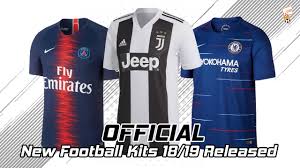 Fake juventus home kit 2018/19 ronaldo jersey unboxing with champions league an seria a patches fas.st/opdho ⚽jersey link!! Official New Football Kits 2018 2019 Released Part 2 Juventus Psg Chelsea Roma Youtube