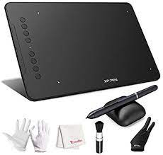 Amazon Com Xp Pen Deco 01 Graphic Tablet 10x6 25 Inch Drawing Tablet With 8192 Level Battery Free Pen Stylus 8 Express Drawing Tablet Graphics Tablet Tablet