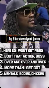 Marshawn Lynch ( @beastmode )is a national treasure, known for staying true  to himself while excelling as an athlete and entrepreneur. His humility and  authenticity reflect his deep Oakland roots, ...
