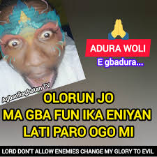 E GBADURA OOOO...