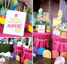 Willy wonka themed party decorations. Amazing Willy Wonka Themed Kids Birthday Party