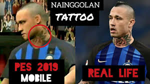 Radja nainggolan tattoos 12272 | movieweb. Pes 2019 Mobile Nainggolan Tattoo No Patch Youtube