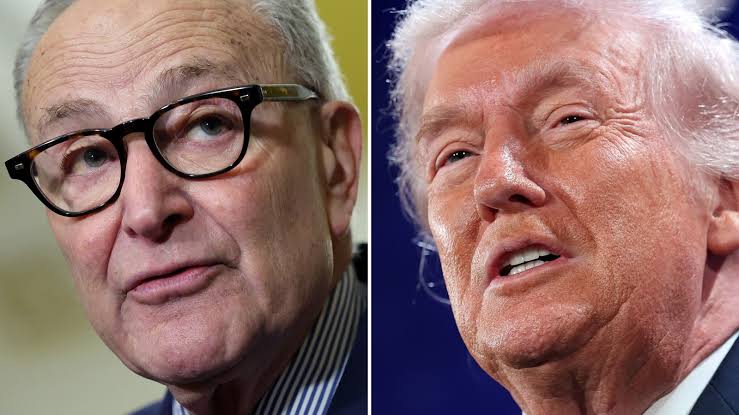 Trump joins talks with Schumer to avert shutdown over ICE dispute