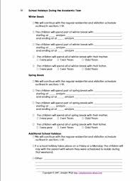 4 Free Printable Forms For Single Parents Parenting Plan Worksheet Parenting After Separation Parenting Plan