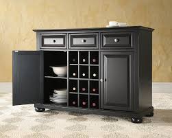 Wine Bar What About Putting Fridge Inside A Full Size Door Hidden And Quieter Open Back For Ventilation Dining Room Buffet Dining Storage Black Buffet