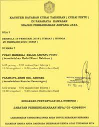 Now is the time to pay the cukai taksiran. Mp Ampang Jaya ×'×˜×•×•×™×˜×¨ Kini Anda Boleh Membuat Bayaran Cukai Taksiran Di Kaunter Bergerak Kami Https T Co V7uca5vmyk