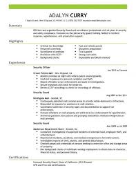 A security guard resume needs to show that you're familiar with safety compliance standards and that you're skilled in confronting a variety of undesirable incidents. Security Guard Resume Check More At Https Cleverhippo Org Security Guard Resume