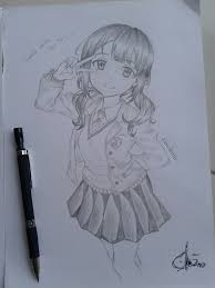 Gambar pensil keren mudah ditiru. Lukisan Pensil Anime Nggede Buzz