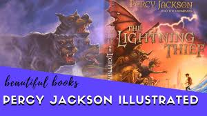 His coloring book actually tells the story in an interactive way that percy fans have never seen before. The Lightning Thief Illustrated Edition Percy Jackson Beautiful Books Youtube