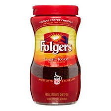 Simply add hot water to enjoy the same mountain grown flavor morning after . Folgers Classic Roast Instant Coffee Crystals 8 Ounce Jar Walmart Com Walmart Com