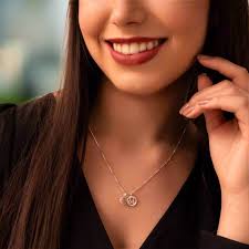 Sterling Silver Leo Zodiac Pendant Necklace w/ Natural Gemstone