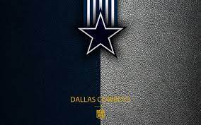 Download Wallpapers Dallas Cowboys 4k American Football Logo Emblem Arlington Texas Usa Nfl Blue White Leather Texture National Football League Easte In 2021 Dallas Dallas Cowboys Nfl Usa