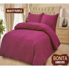 Tak akan pernah bosan bagi kami untuk memberikan informasi harga update terbaru untuk anda. Jual Bonita Polos Emboss Motif Beauty Purple Set Sprei Flat Dan Bedcover Terbaru Juni 2021 Blibli