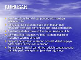 Bagaiamana islam menjelaskan tentang kesehatan dan kebersihan? Kesihatan Diri Dan Keluarga Ppt Download