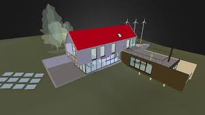 Basic Sample Architecture By Read Thomas Llc 3d Model 3d Model Architecture Model