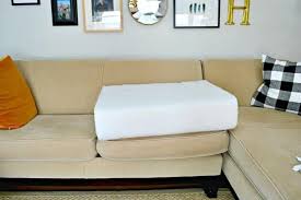 how to fix sagging couch cushions 