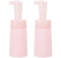 2 Pcs Cosmetic Bottle Skin Care Products Hand Soap Dispenser Foam Pump Type  Conical Pink The Pet Travel