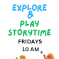 Explore and Play Storytime event image