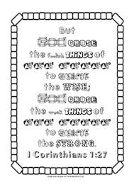 The section running from (12:1 to 14:40), focuses on spiritual gifts in the church, dealing with a vital, but controversial subject. I Corinthians 1 27 29 Coloring And Journal Pages By Annie Lima Tpt