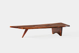 This coffee table has a beautiful george nakashima style. Slab I Coffee Table George Nakashima Woodworkers
