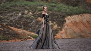 Dress Giulia In Black Champagne Cocomelody Seattle Wedding Dress Purple Wedding Dress Women Wedding Guest Dresses