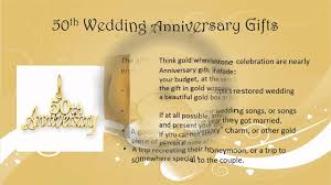 If you're wondering what is a golden wedding anniversary, let's look back in time let's face it, having been married for 50 years, there's probably very little you actually need or require, so most 50th wedding anniversary gifts. 50th Wedding Anniversary Gift Ideas Gold Friends Memories