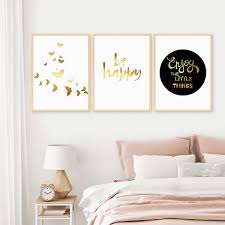 3er Set Design Poster No 41 30x40 Cm Golddruck Typographie Spruch Schmetterlinge Photolini Bilderrahmen Fotowande Poster Und Geschenke Poster 3er set rahmen coco gold metallischen effekten wandbild blumen kunstdruck.