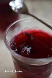 kit wai s kitchen 洛神花果冻 roselle jelly jelly roselle food