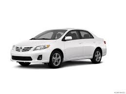 Specs of length, width and height of each vehicle toyota are expressed in millimeters and the boot space in dm 3, equivalent to liters. Used 2013 Toyota Corolla Le Sedan 4d Prices Kelley Blue Book