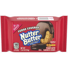 Other user submitted calorie info matching: Nutter Butter Cookies Chocolate Fudge 2 63 Oz