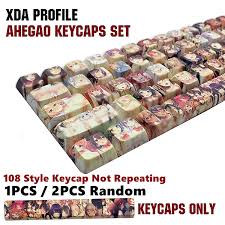 We did not find results for: Xda Profile 108 Style Key Ahegao Keycap Pbt Sublimation Japanese Anime Keycap For Cherry Gateron Filco Kailh Mechanical Keyboard 1pcs 2pcs Wish